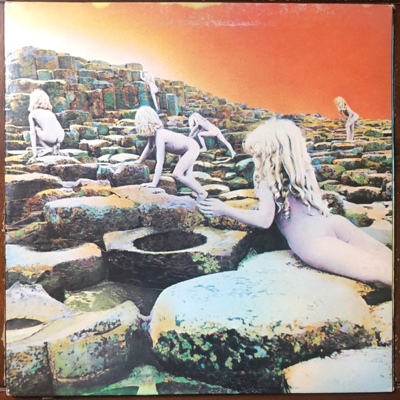 Atlantic Other - Led Zepplin Houses Of The Holy Album Cover And Inner Sleeve Only